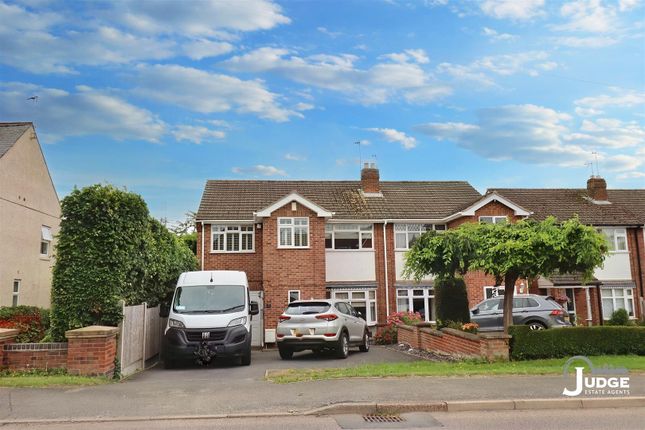 Thumbnail Semi-detached house for sale in Cropston Road, Anstey, Leicester