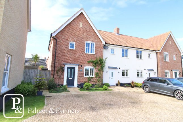 Thumbnail Semi-detached house for sale in Howard Drive, Leiston, Suffolk