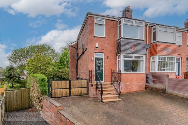 Thumbnail End terrace house for sale in Heywood Avenue, Austerlands, Saddleworth
