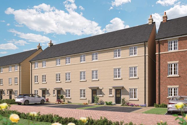 Thumbnail End terrace house for sale in "The Welland" at Uffington Road, Stamford