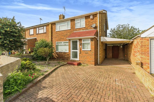 Semi-detached house for sale in Warwick Crescent, Sittingbourne