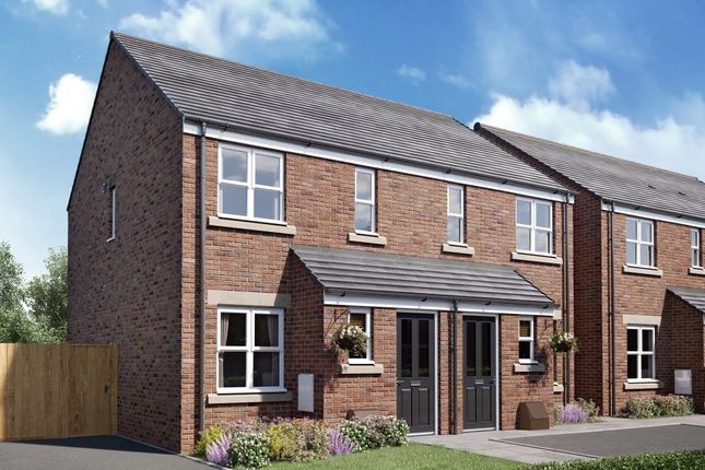 Thumbnail Semi-detached house for sale in "The Alnwick" at Blue Lake, Ebbw Vale