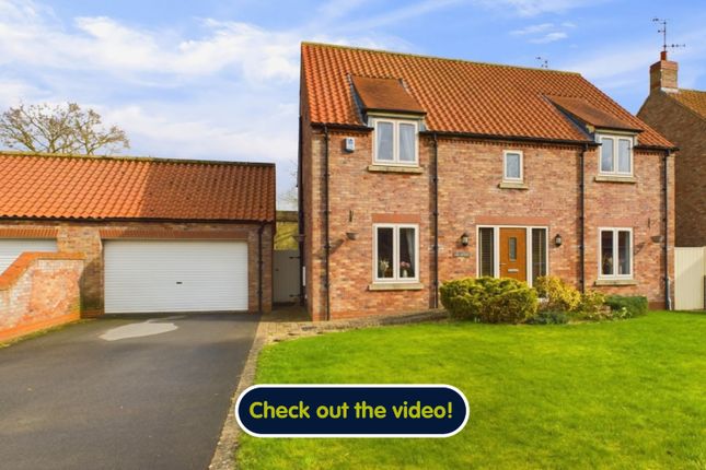 Thumbnail Detached house for sale in St. Andrews Walk, Foston-On-The-Wolds, Driffield