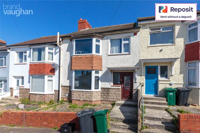 Terraced house to rent in Crayford Road, Brighton BN2