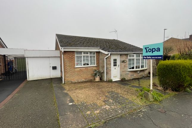 Thumbnail Detached bungalow for sale in Oakfield Avenue, Markfield