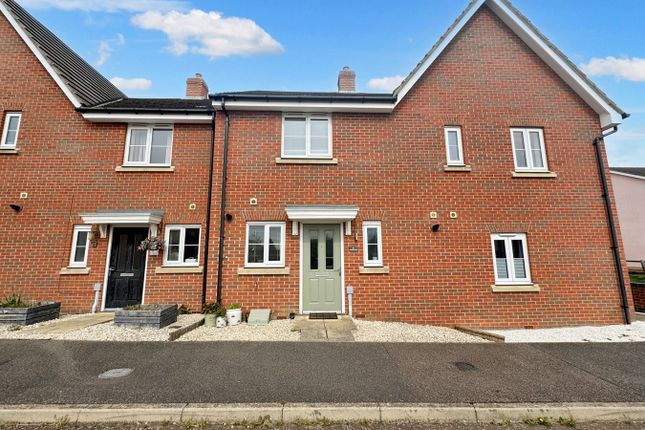 Terraced house for sale in Buzzard Rise, Stowmarket