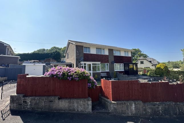 Semi-detached house for sale in Coedwaungar, Sennybridge, Brecon