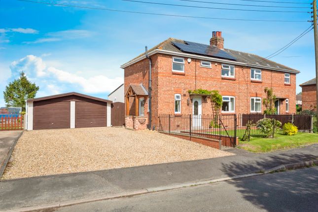 Semi-detached house for sale in Station Road, Scredington, Sleaford