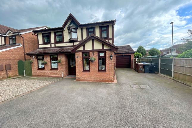 Thumbnail Detached house for sale in Newman Drive, Branston, Burton-On-Trent
