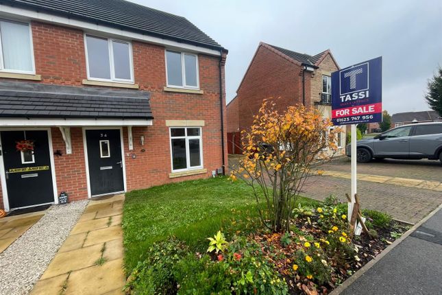 Thumbnail Semi-detached house for sale in Highfield Avenue, Langwith Junction, Mansfield