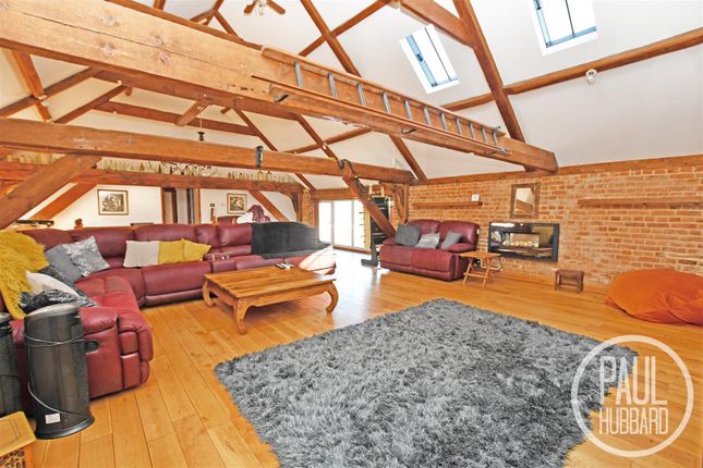 Thumbnail Barn conversion for sale in Hobland Road, Bradwell