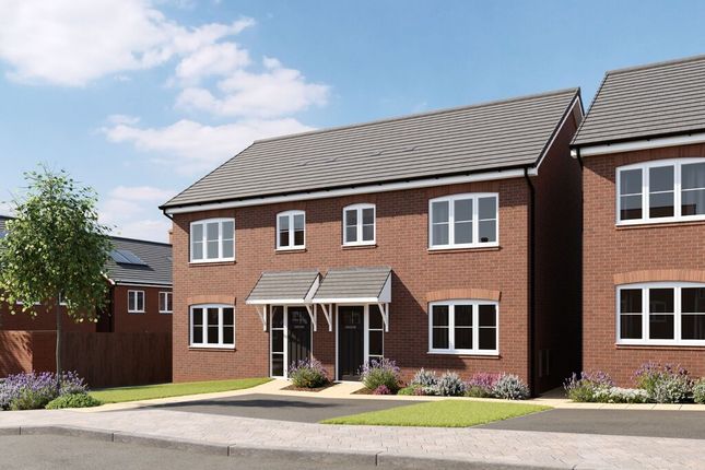 Thumbnail Semi-detached house for sale in "Walnut" at Gaw End Lane, Lyme Green, Macclesfield
