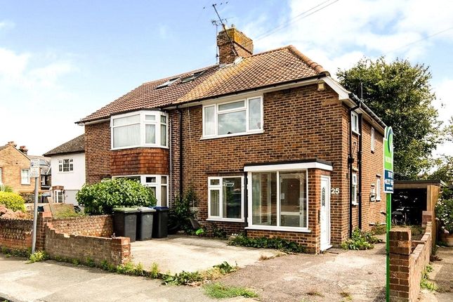 Thumbnail Semi-detached house to rent in Mandeville Road, Canterbury, Kent