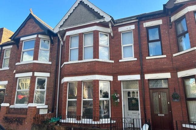 Terraced house for sale in Gladstone Road, Barry