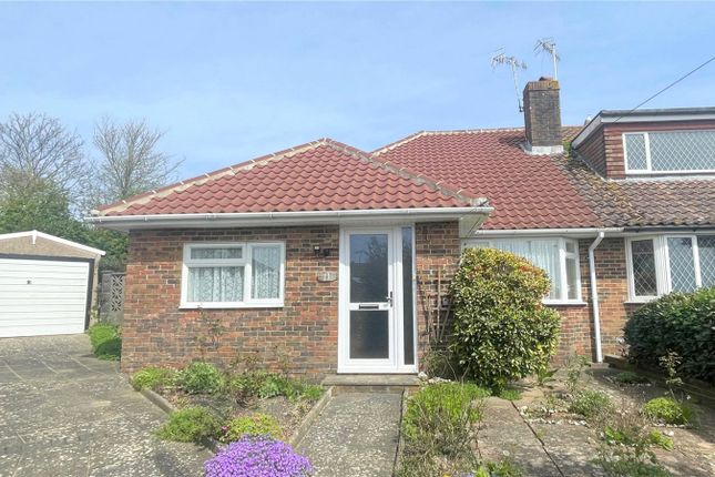 Thumbnail Bungalow for sale in Church Close, North Lancing, West Sussex