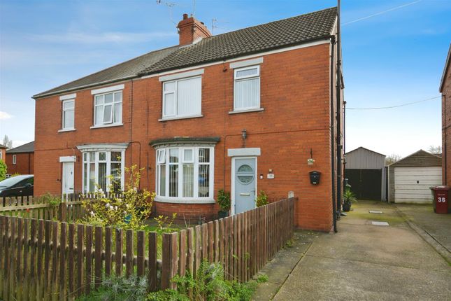 Semi-detached house for sale in Priory Road, Scunthorpe