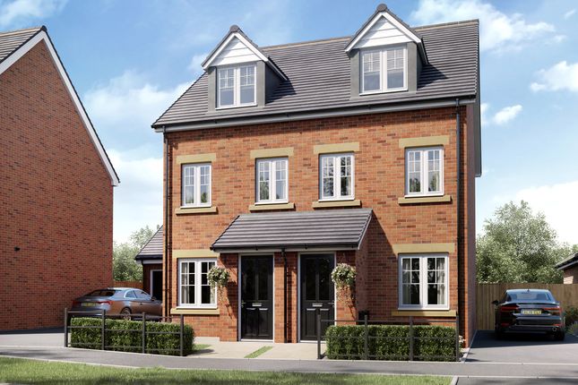 Semi-detached house for sale in "The Souter" at Welbeck Road, Bolsover, Chesterfield