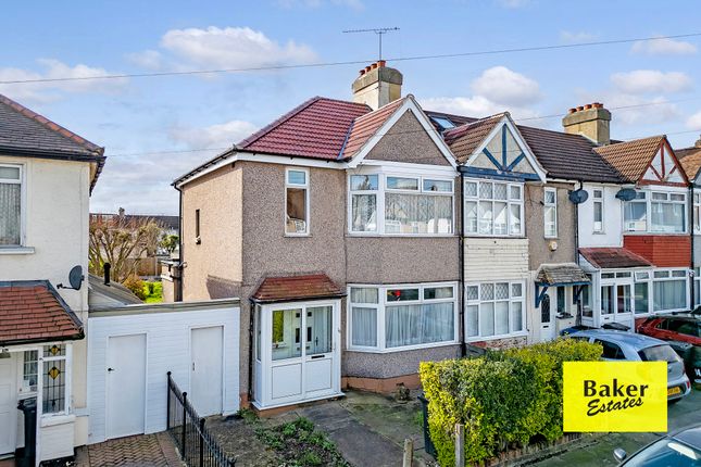 Thumbnail End terrace house for sale in Trehearn Road, Ilford