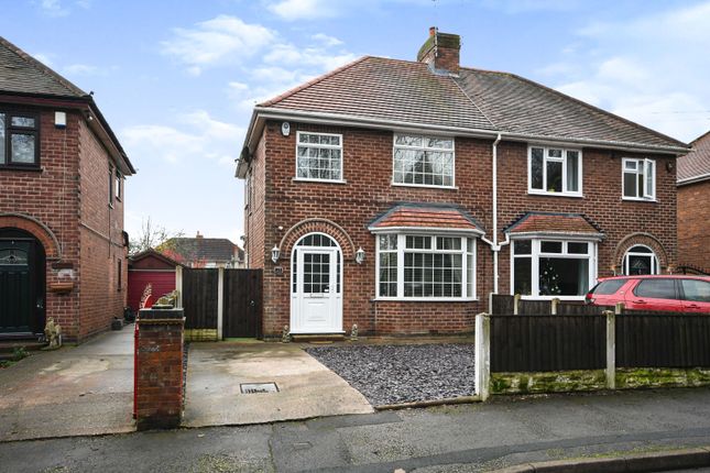 Thumbnail Semi-detached house for sale in Station Road, Langwith Junction, Mansfield
