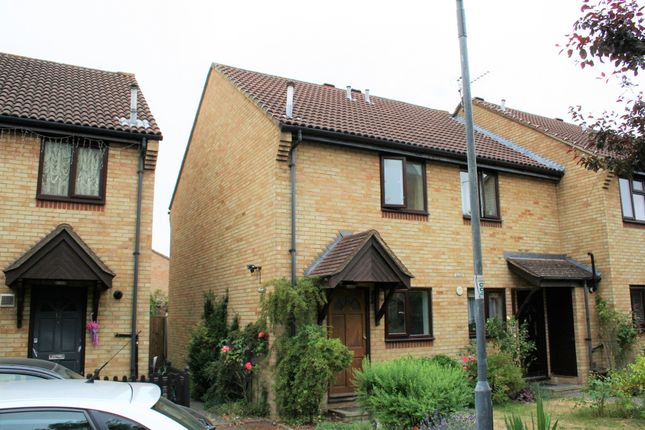 Thumbnail End terrace house to rent in Morland Close, Mitcham