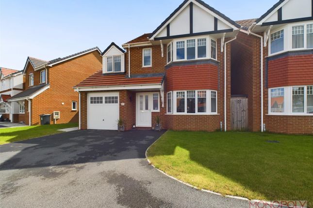 Thumbnail Detached house for sale in Vounog Newydd, Sychdyn, Mold