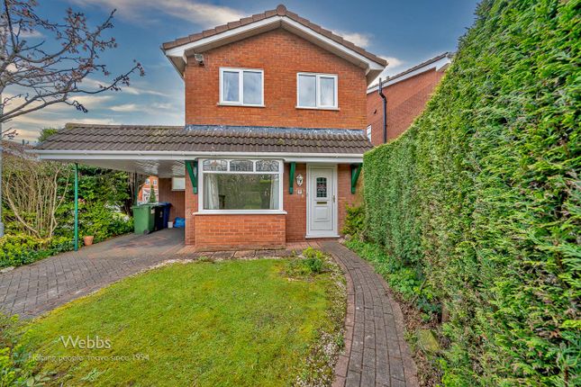 Thumbnail Detached house for sale in Merrill Close, Cheslyn Hay, Walsall