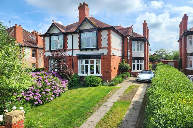 Thumbnail Semi-detached house for sale in Victoria Road, Grappenhall, Warrington