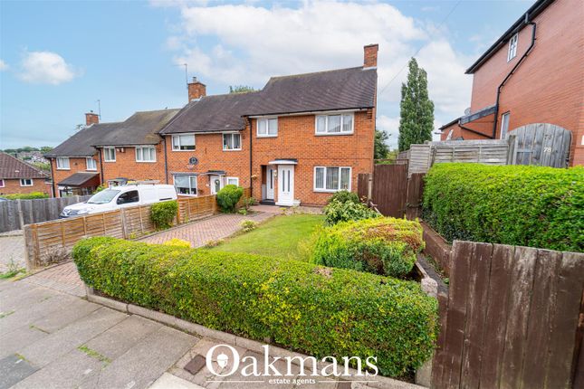 Thumbnail End terrace house for sale in Bradstock Road, Birmingham