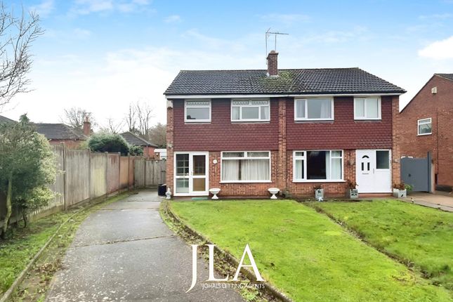 Thumbnail Semi-detached house to rent in Keenan Close, Leicester