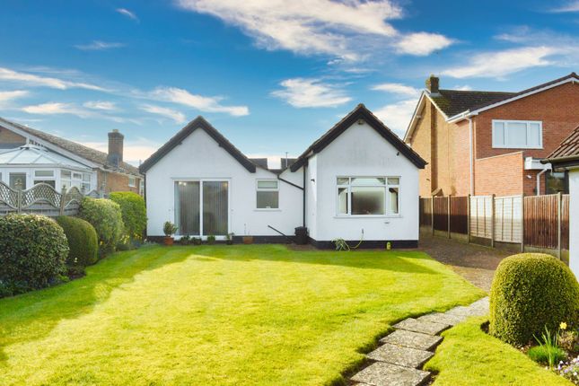 Detached bungalow for sale in Woodside Road, Oadby, Leicester