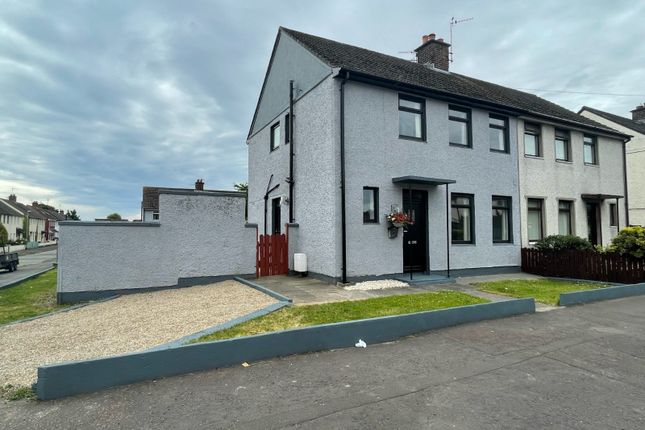 Thumbnail End terrace house for sale in Nendrum Way, Newtownards