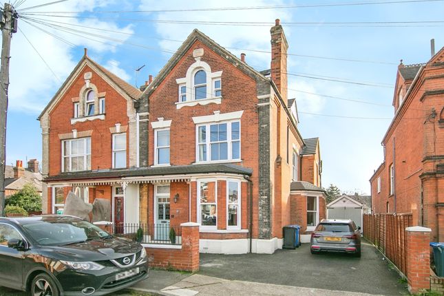 Thumbnail Semi-detached house for sale in Brooks Hall Road, Ipswich
