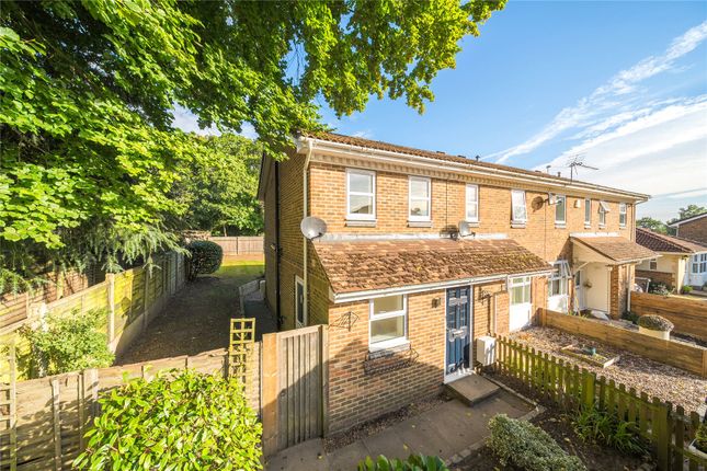 Thumbnail End terrace house for sale in Lightwater, Surrey