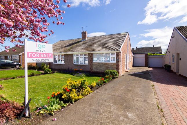 Thumbnail Semi-detached bungalow for sale in Kildale Grove, Hartlepool