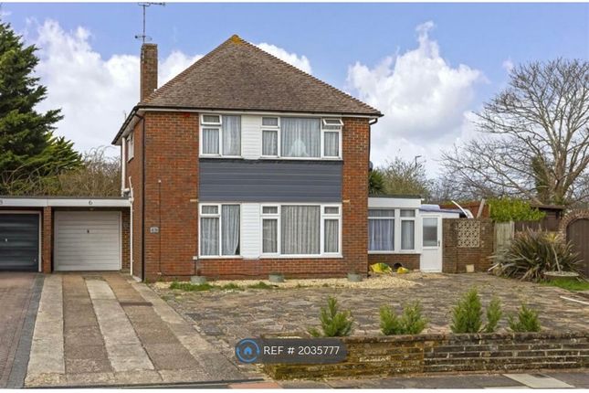 Thumbnail Detached house to rent in Cumberland Avenue, Goring-By-Sea, Worthing