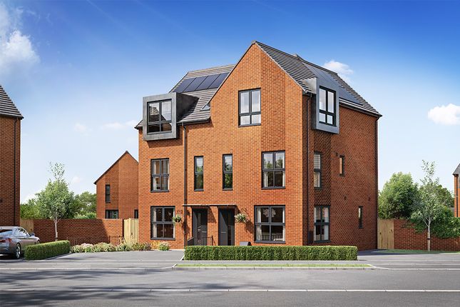 Thumbnail Semi-detached house for sale in "The Crucible" at Manor Lane, Sheffield