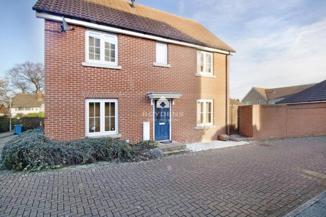 Detached house for sale in Jacobs Close, Great Cornard, Sudbury