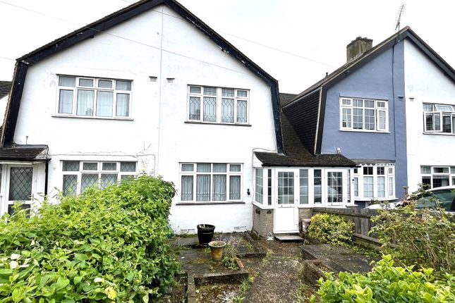 Terraced house for sale in Chantry Road, Chessington, Surrey.