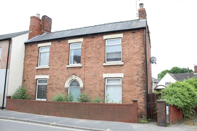 Thumbnail Semi-detached house for sale in Leabrooks Road, Somercotes, Alfreton, Derbyshire.