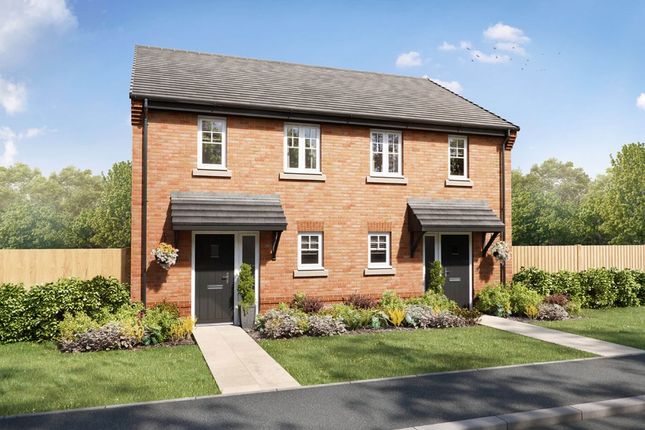 Thumbnail End terrace house for sale in "The Ashenford - Plot 255" at Waterlode, Nantwich