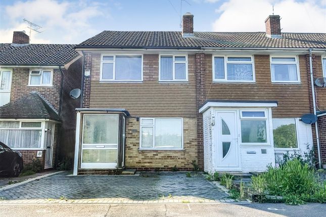 Thumbnail End terrace house for sale in Tugwell Road, Eastbourne