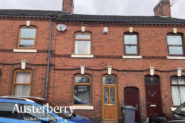 Terraced house for sale in Victoria Street, Chesterton, Newcastle