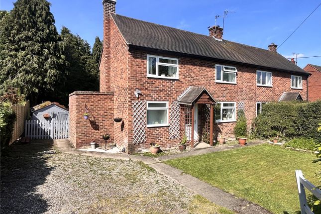 Semi-detached house for sale in New Banks, Grafton, Montford Bridge, Shrewsbury, Shropshire