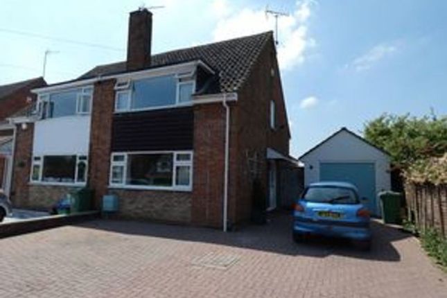 Thumbnail Semi-detached house to rent in Chosen Way, Hucclecote, Gloucester