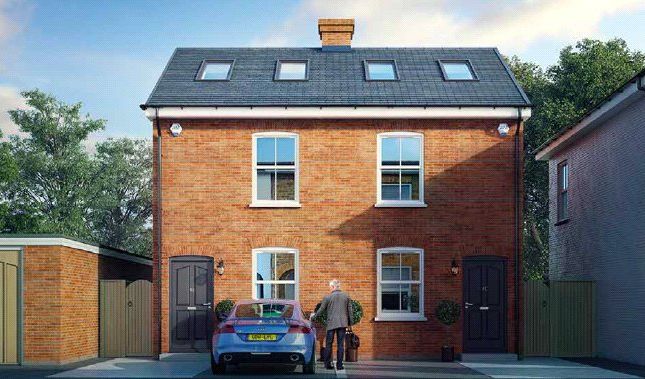 Thumbnail Semi-detached house for sale in Waverley Road, Weybridge