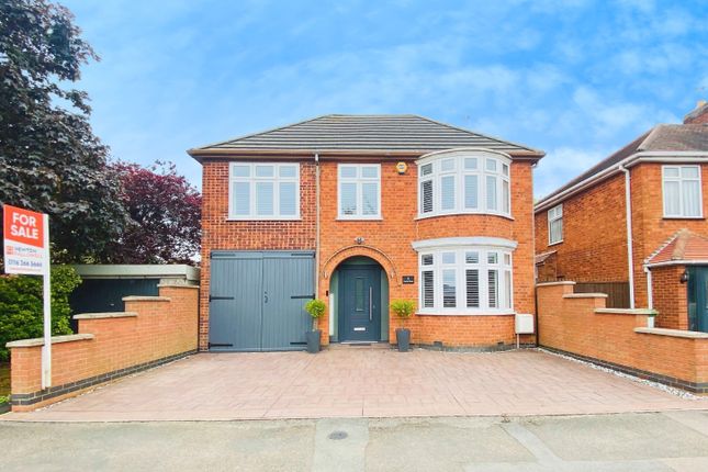 Thumbnail Detached house for sale in Acres Road, Leicester Forest East