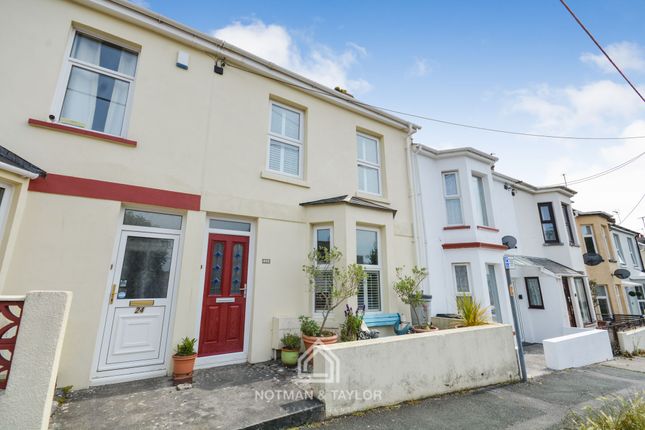 Terraced house for sale in Carew Terrace, Torpoint, Cornwall