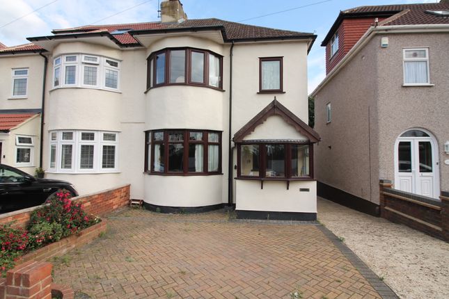 Thumbnail Semi-detached house for sale in Kinfauns Avenue, Hornchurch
