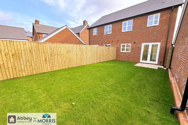 Semi-detached house for sale in Harold Mosely Way, Hugglescote, Coalville