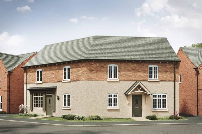Thumbnail Semi-detached house for sale in "The Chester 4th Edition" at Uppingham Road, Houghton-On-The-Hill, Leicester